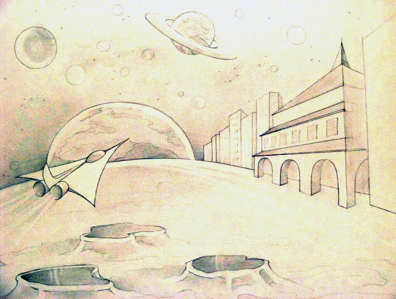 A Long Way illustration art