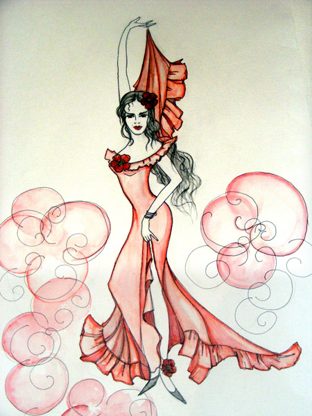 Karmen illustration art