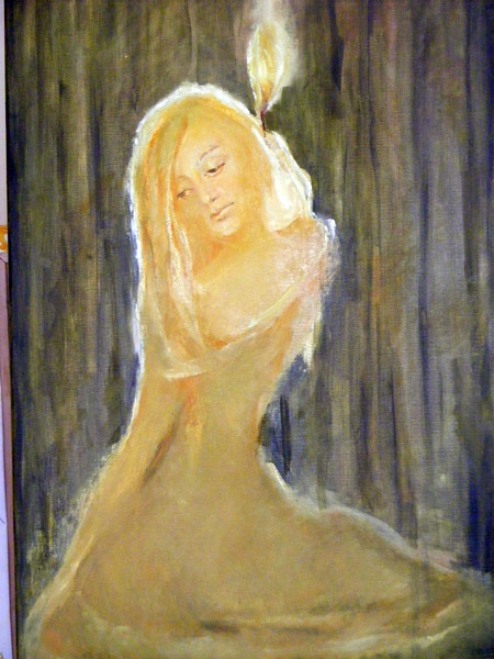 Loneliness illustration art