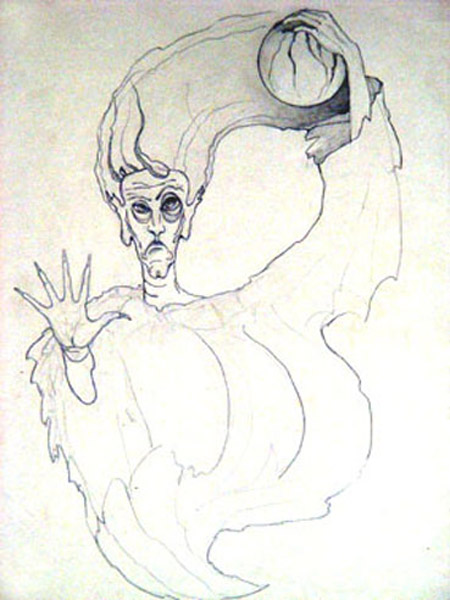 Nightmare illustration art