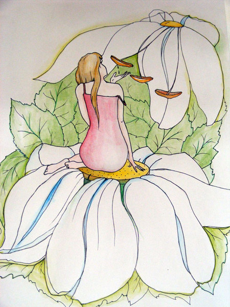 Small Girl illustration art