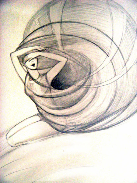 Snail illustration art