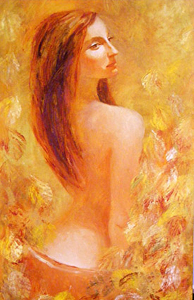 Yellow Leaf illustration art